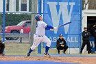 Baseball vs Nichols  Wheaton College Baseball vs Nichols College. - Photo By: KEITH NORDSTROM : Wheaton, baseball